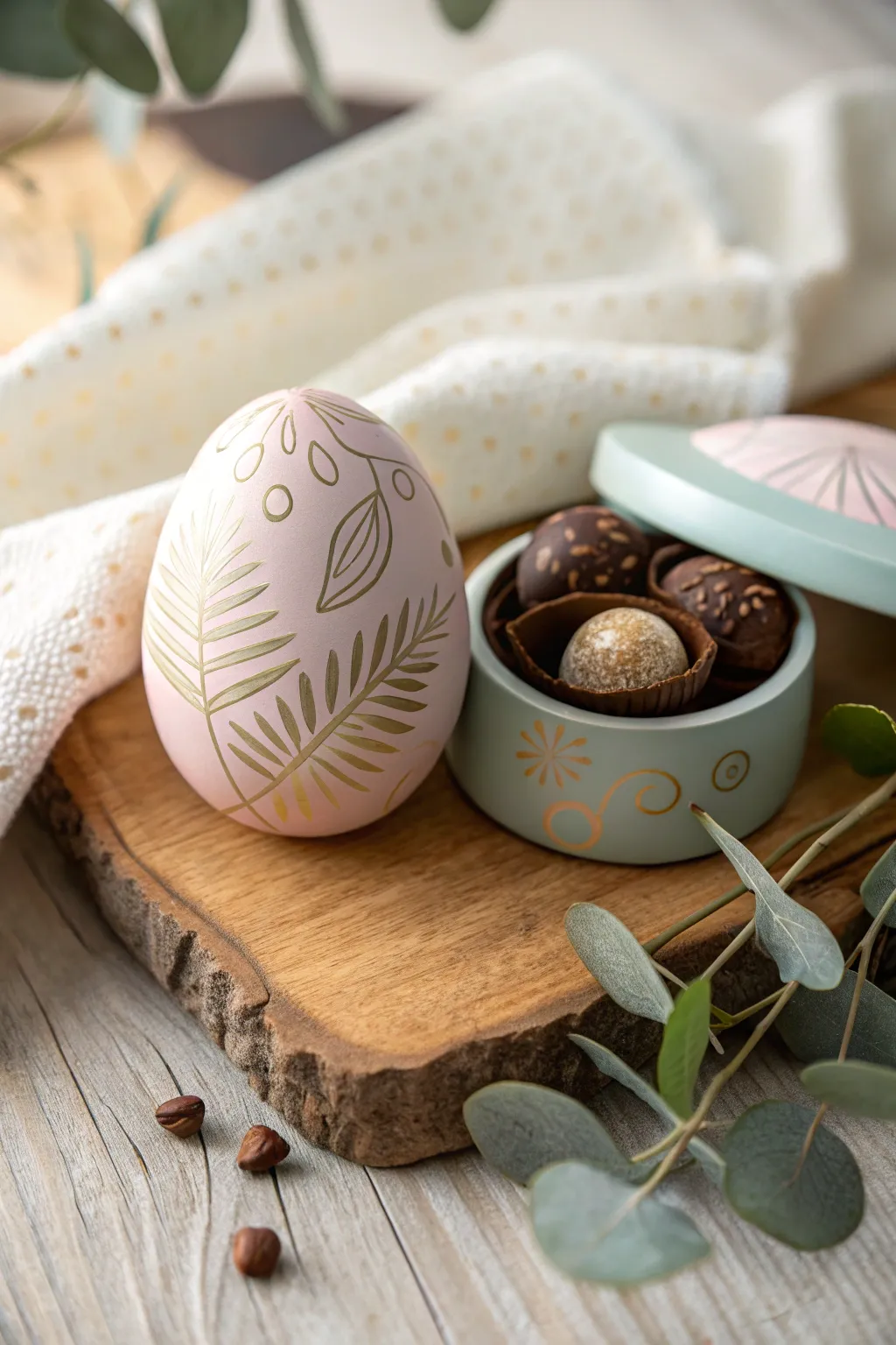 Elevate your Easter with a gourmet twist—discover treasures of artisan chocolates hidden within beautifully crafted eggs.