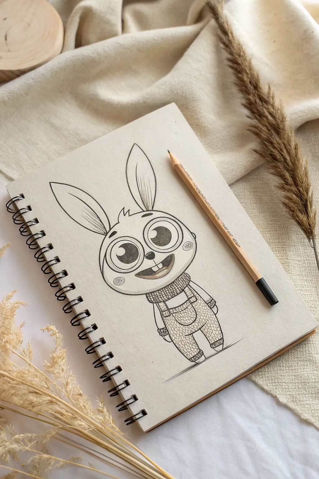 Unwind with this adorable sketch – a perfect blend of simplicity and whimsy!
