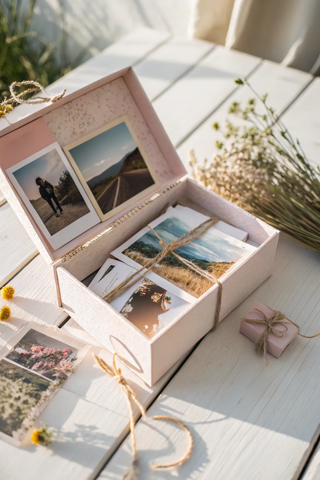 Capture memories with elegance and simplicity in a photo memory explosion box. Perfect for cherishing life's adventures.