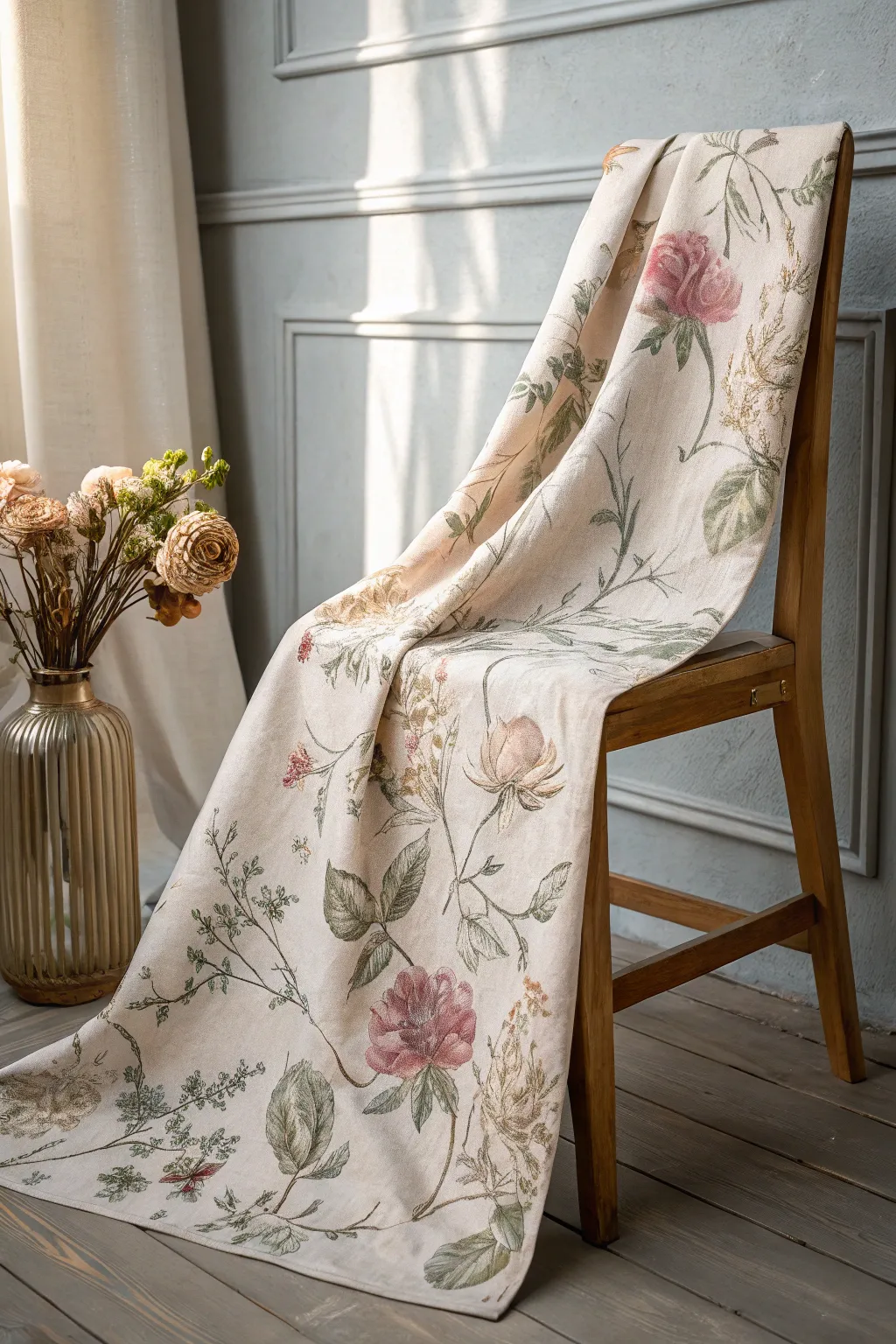 Embrace the timeless elegance of floral patterns, where simplicity meets natural beauty.