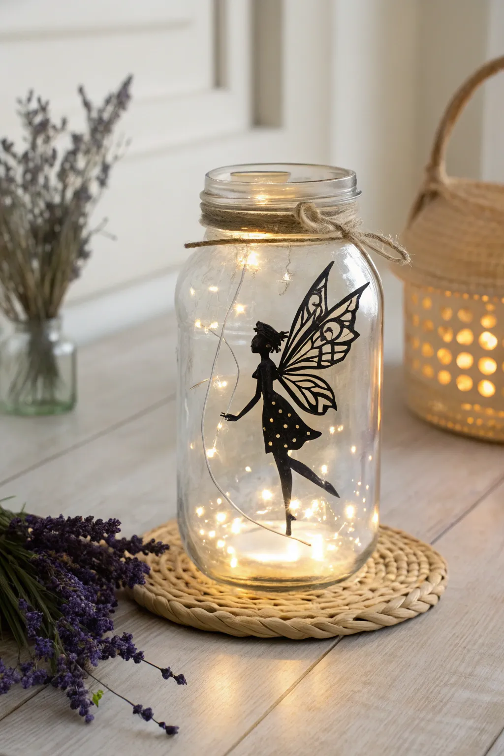 Illuminate your space with the enchanting glow of a fairy lantern, where simplicity meets magic.