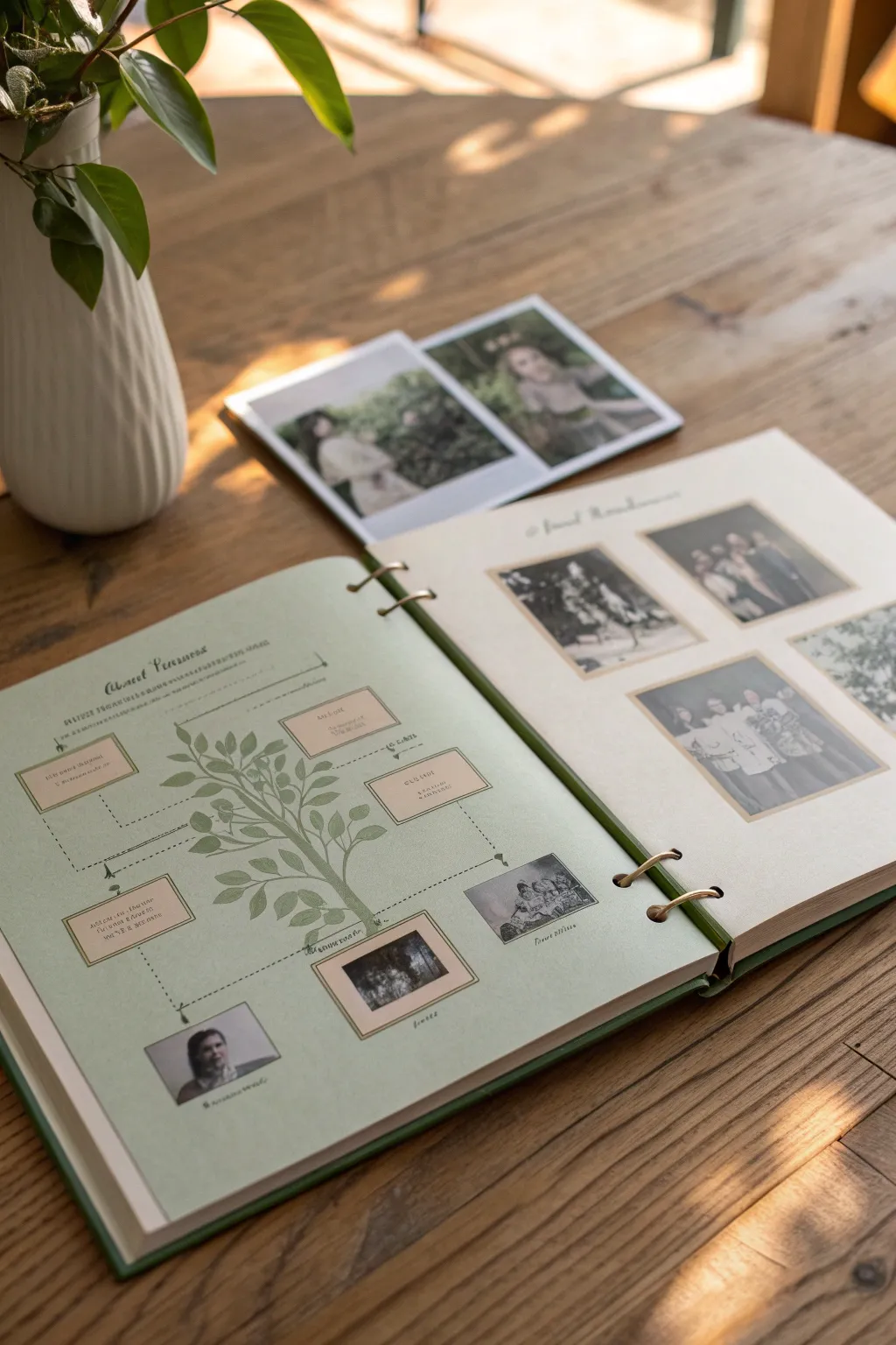 Trace your family roots with elegance and simplicity. Embrace the beauty of heritage.