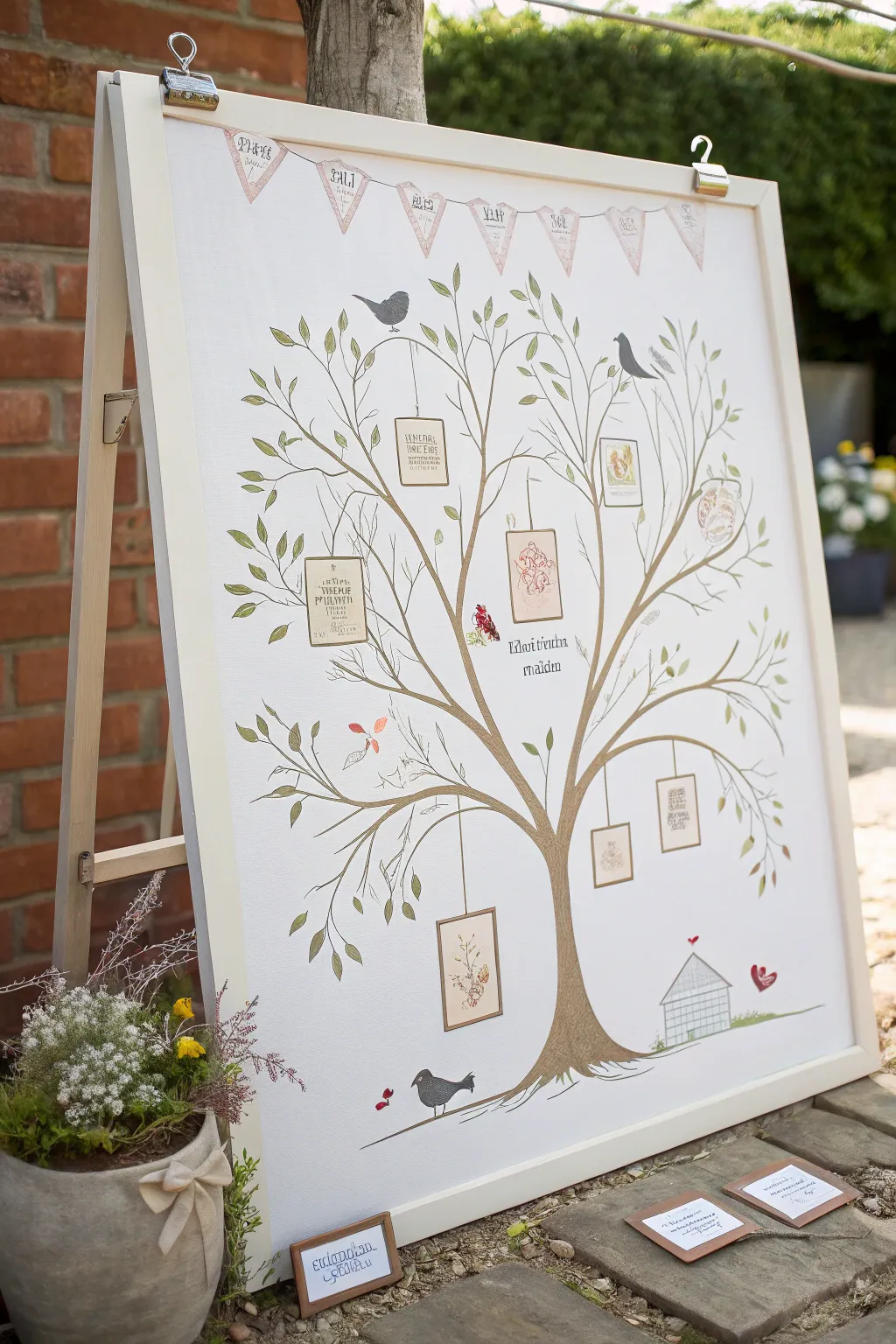 Embrace timeless elegance with a classic illustrated family tree, where every branch tells a story. 🌿 #FamilyTree #MinimalistDesign