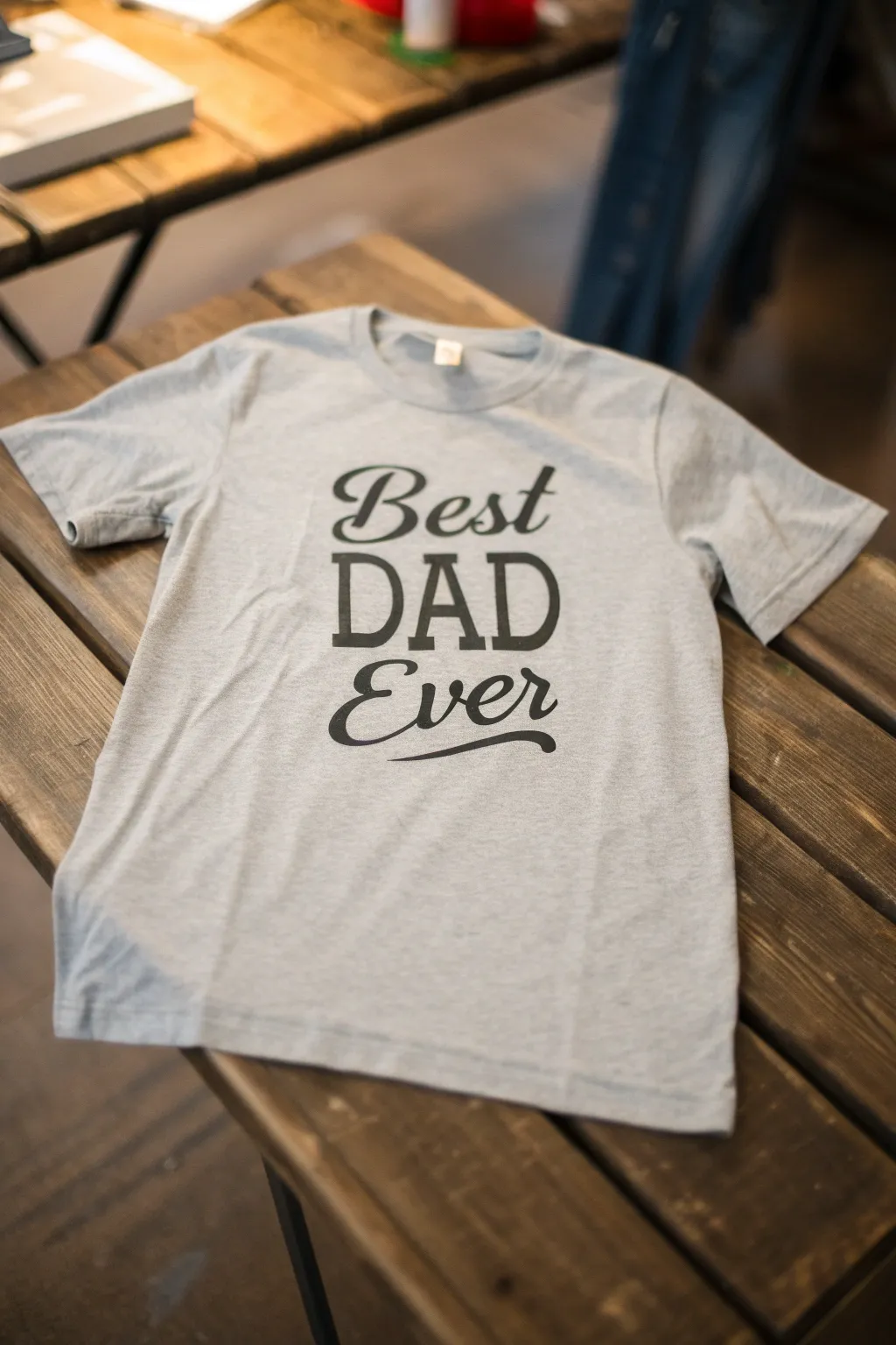 Celebrate Father's Day with a custom T-shirt that speaks from the heart.