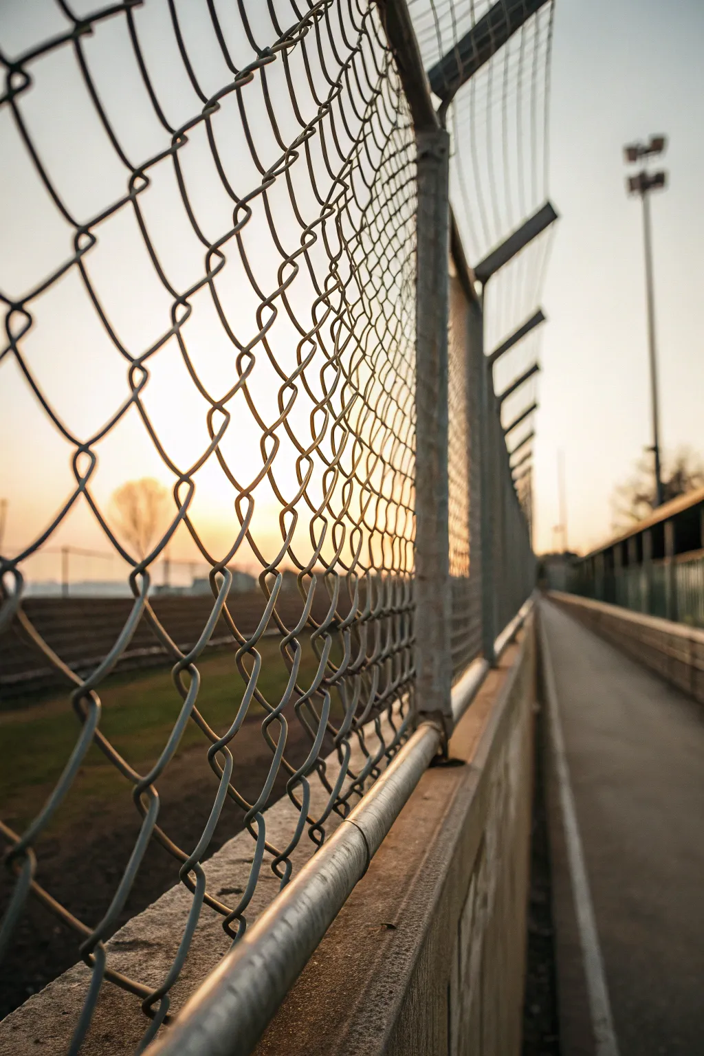 Classic Craftsmanship: A Close-Up of Sturdy Wire Mesh Fencing