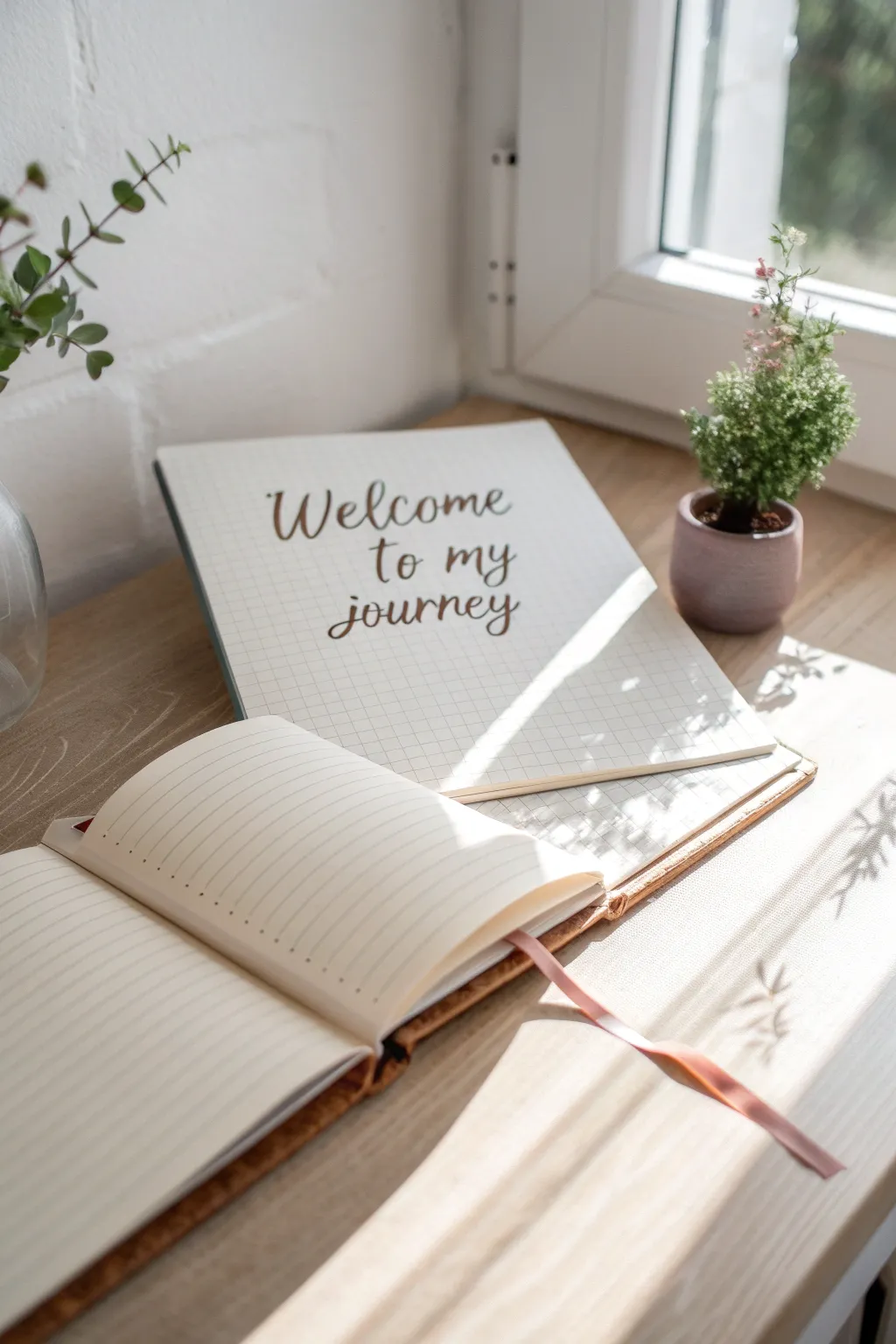 Begin your story with a warm welcome—set the tone for your journey with elegance and simplicity.