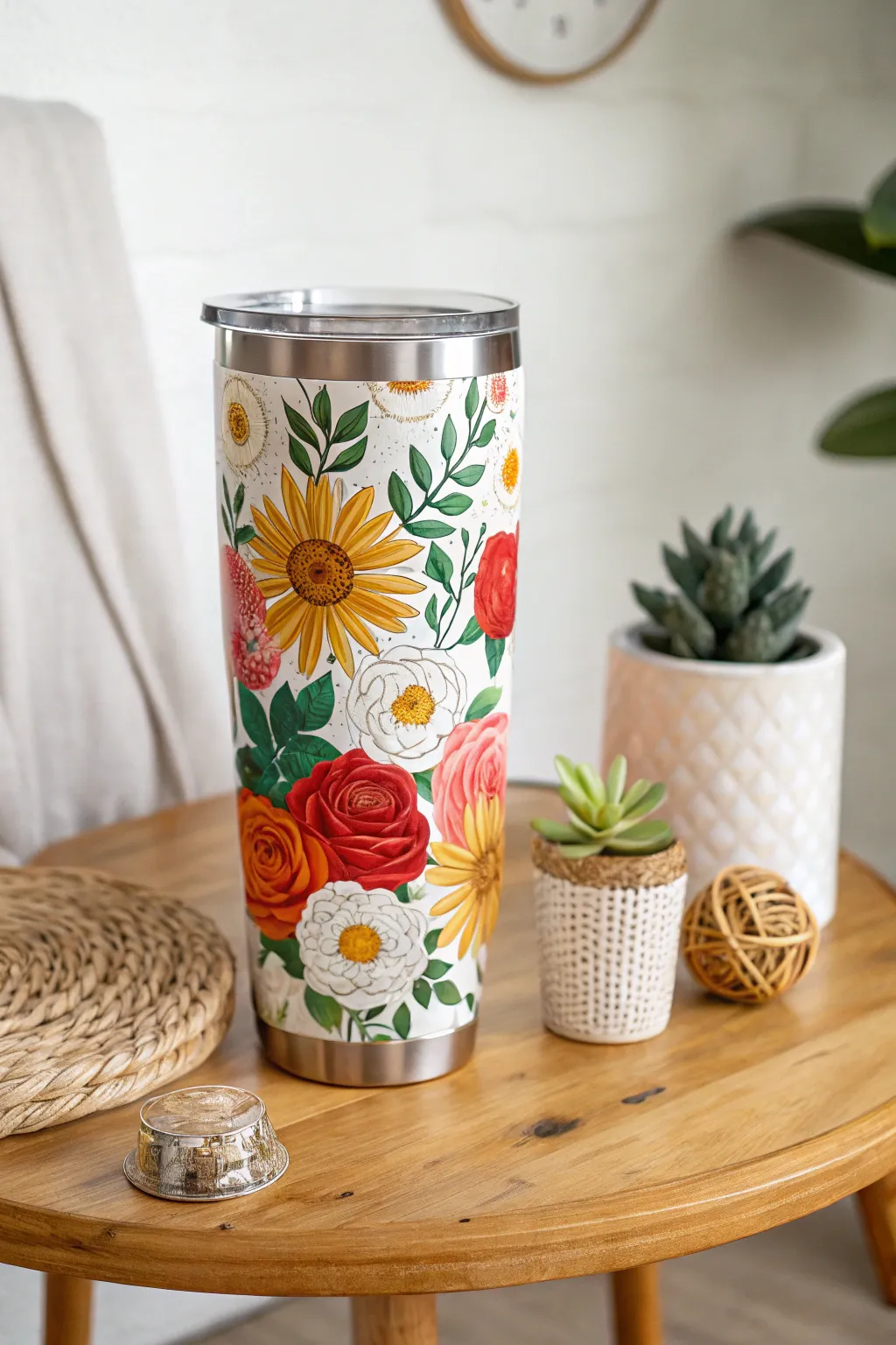 Elevate your tumbler game with vibrant floral vinyl wraps that bring a touch of nature's beauty to your everyday essentials.