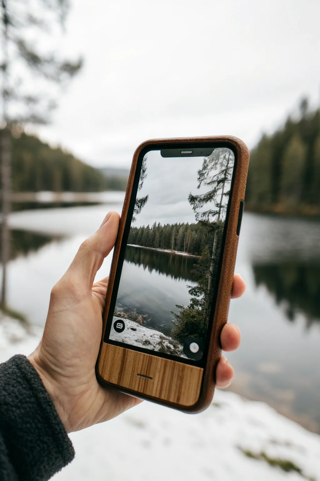 Embrace modern creativity with a digital frame within a frame. #MinimalistPhotography