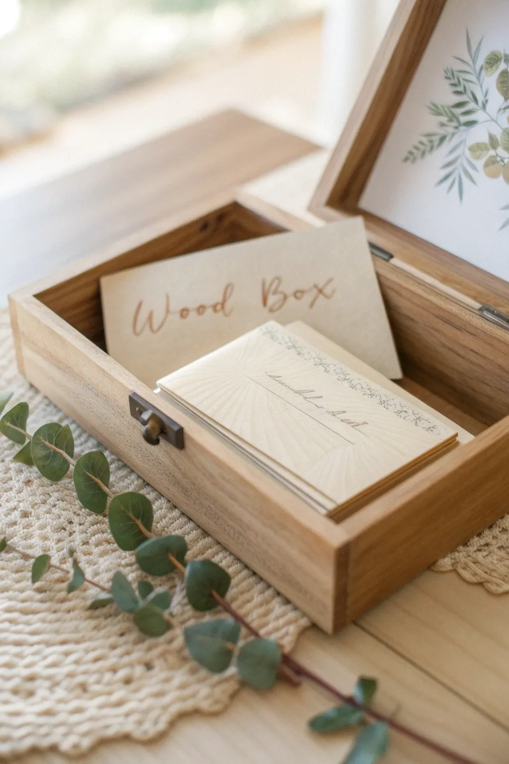 Capture the warmth of friendship with heartfelt notes tucked inside a beautifully crafted keepsake box.