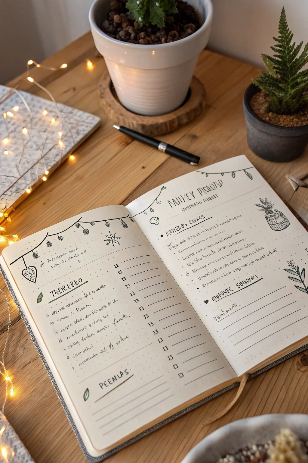 Capture the essence of your friendships with a beautifully personalized journal page, blending minimalist charm with heartfelt details.