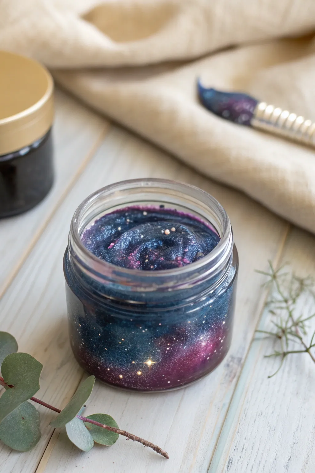 Dive into a galaxy of creativity with this enchanting DIY slime. Perfect for little explorers and their cosmic adventures!