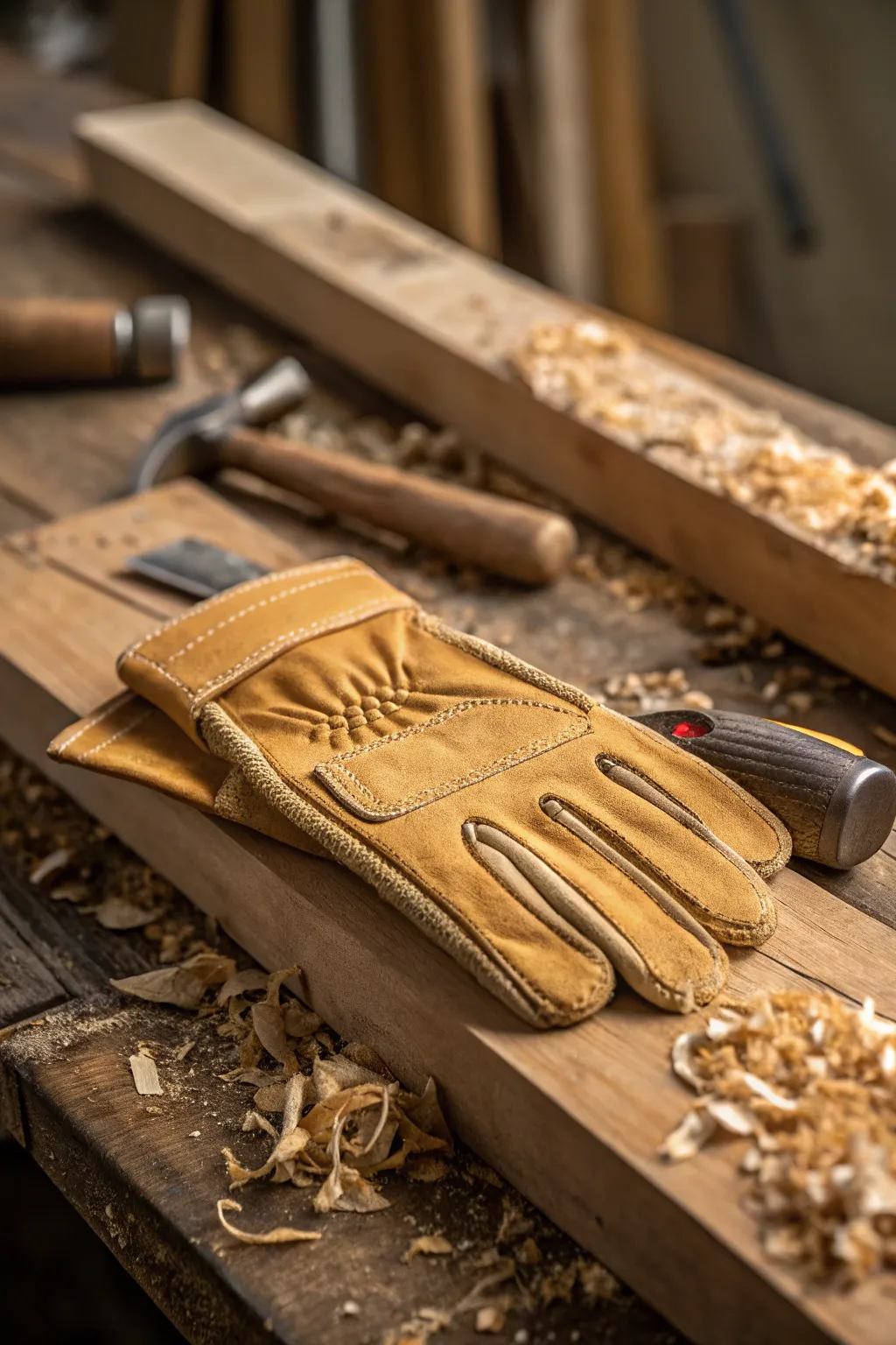 Elevate your craft with premium woodworking gloves designed for durability and protection.