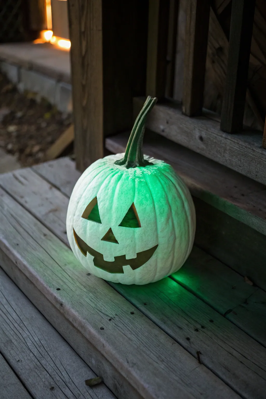 Illuminate your porch with a glowing jack-o-lantern masterpiece.