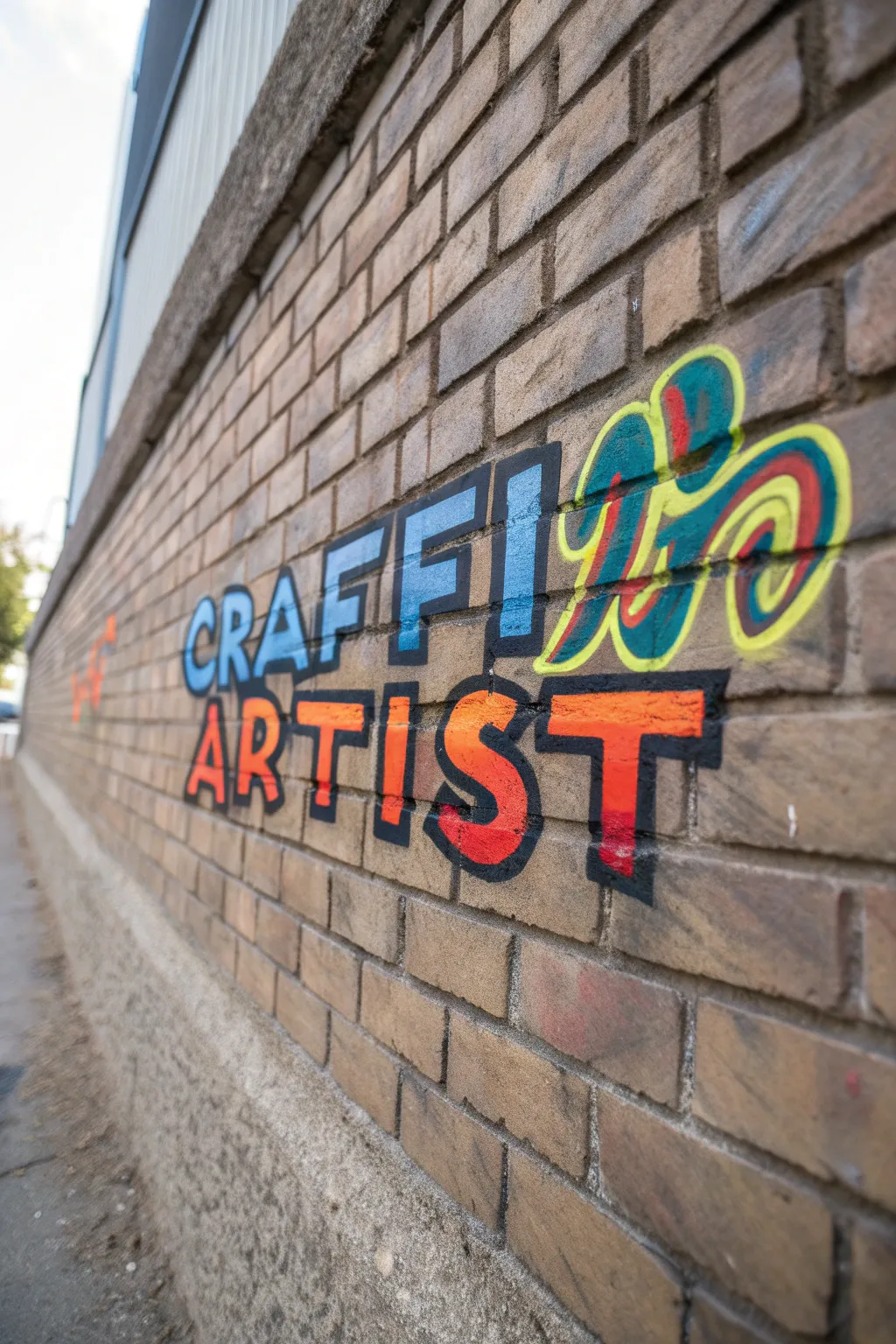 Experience the vibrant artistry of bold graffiti lettering that truly stands out.