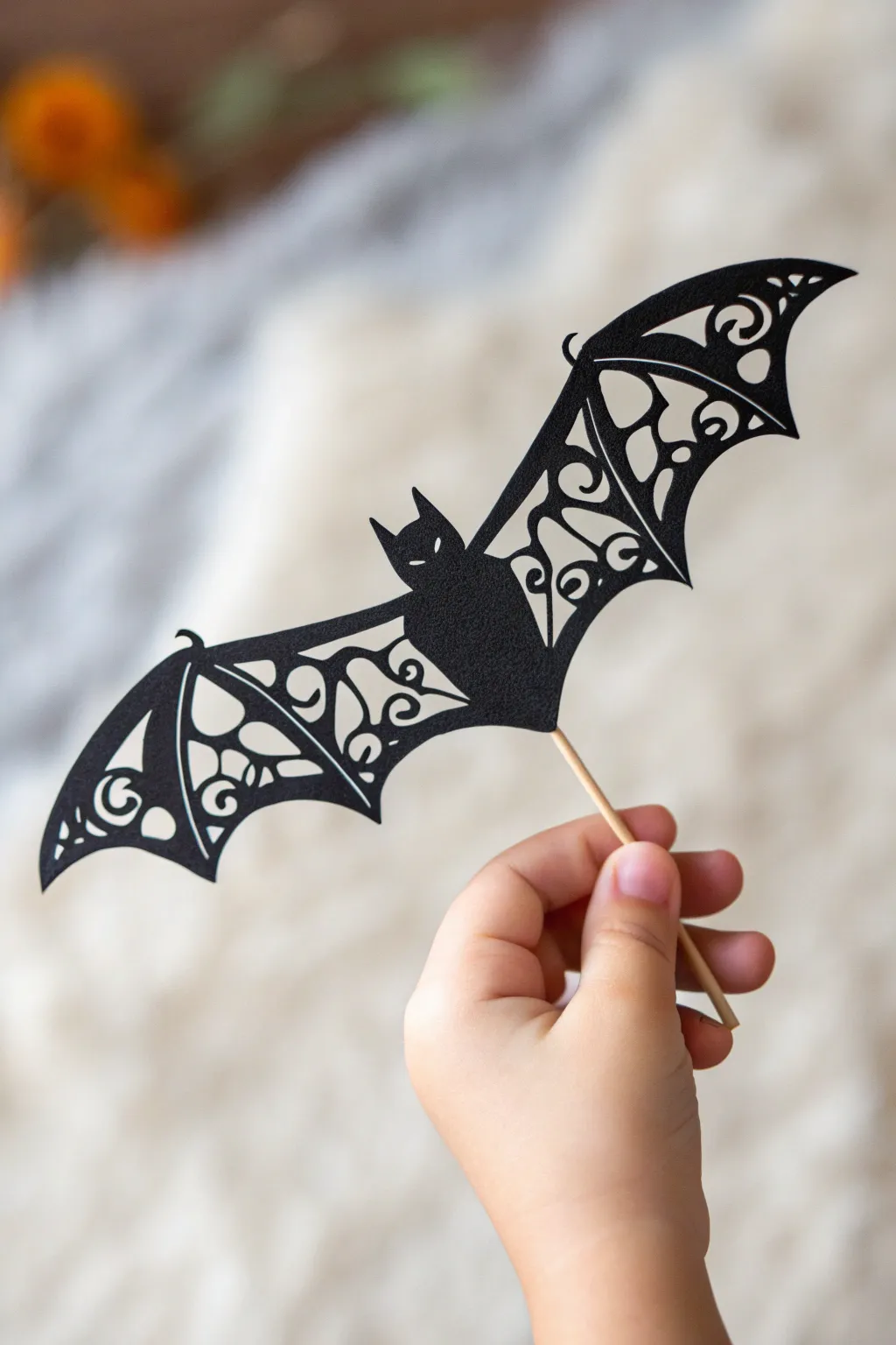 Enchant their imagination with this charming balancing bat craft!