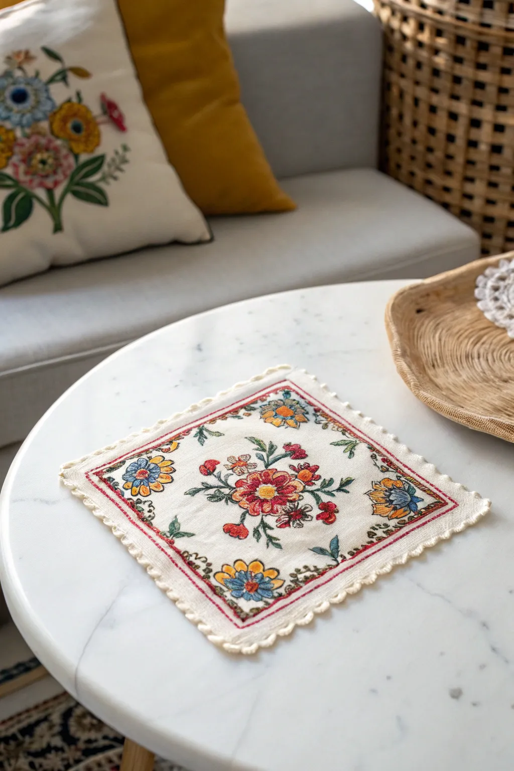 Transform vintage charm into stylish coasters with personality and flair.