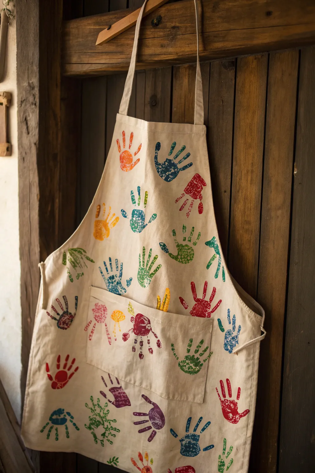 Capture the love of Father’s Day with a handprint masterpiece!