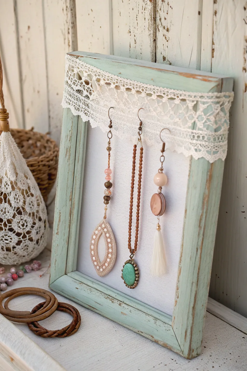 Transform your jewelry into art with a chic framed display. #FrameYourSparkle