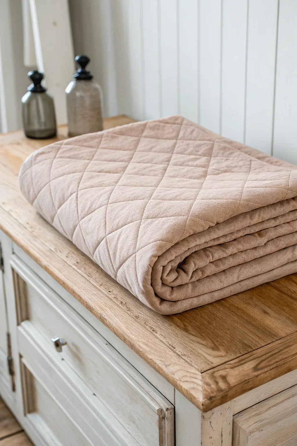 Transform your space with a touch of simplicity and elegance: the perfect square fold for your minimalist haven.