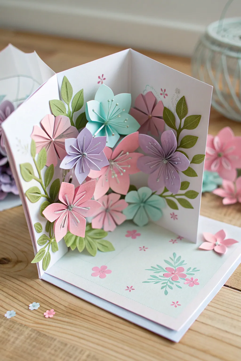 Bring spring to life with these delightful pop-up flowers, perfect for a fresh and cheerful touch to any occasion!