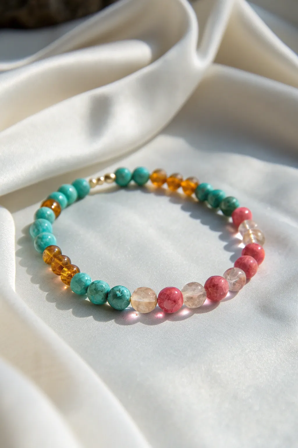 Start your beading journey with a splash of color and simplicity. 🌿✨ #HandmadeWithLove