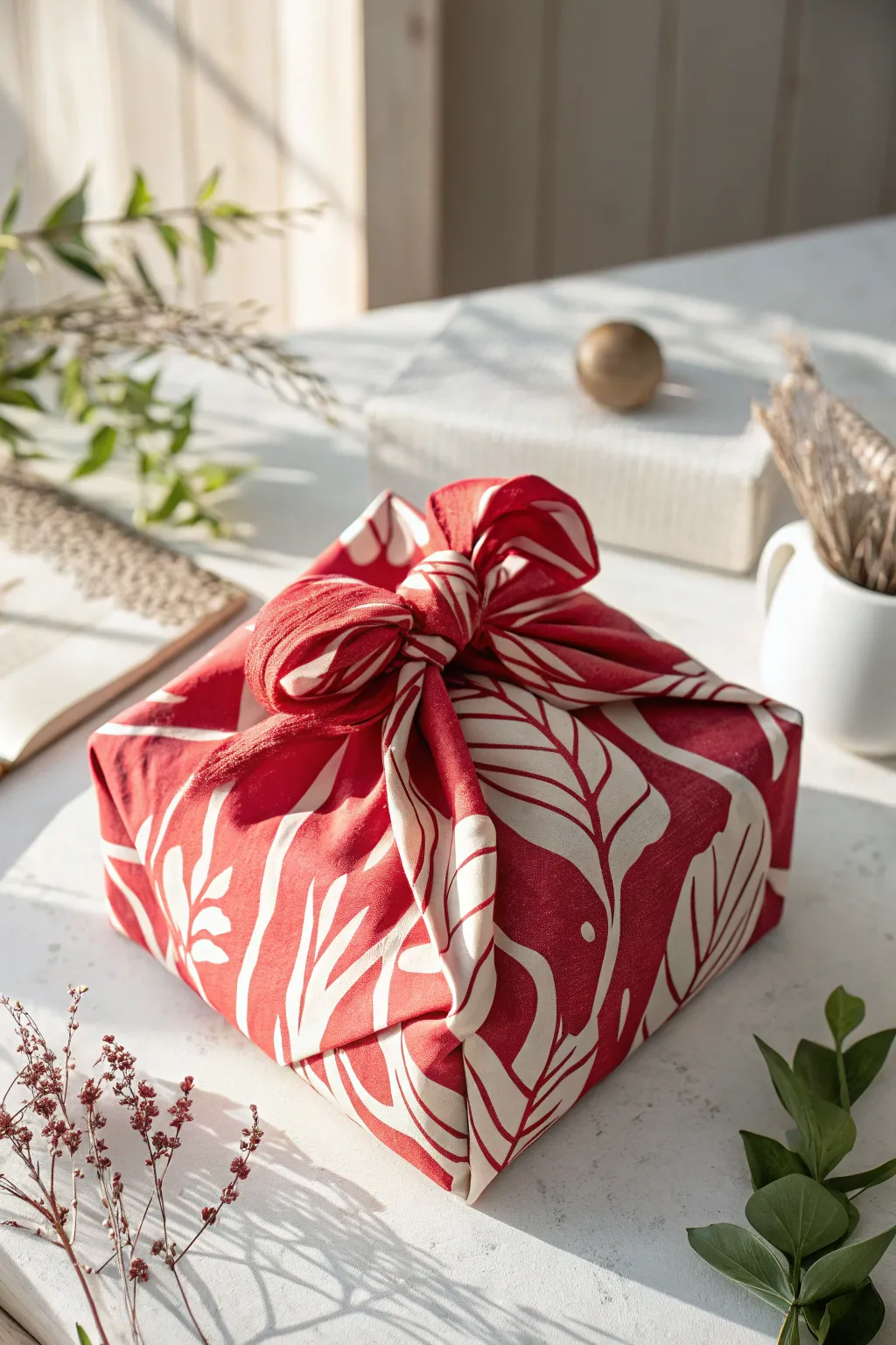 Elevate your gifting game with the artful simplicity of Furoshiki wrapping.