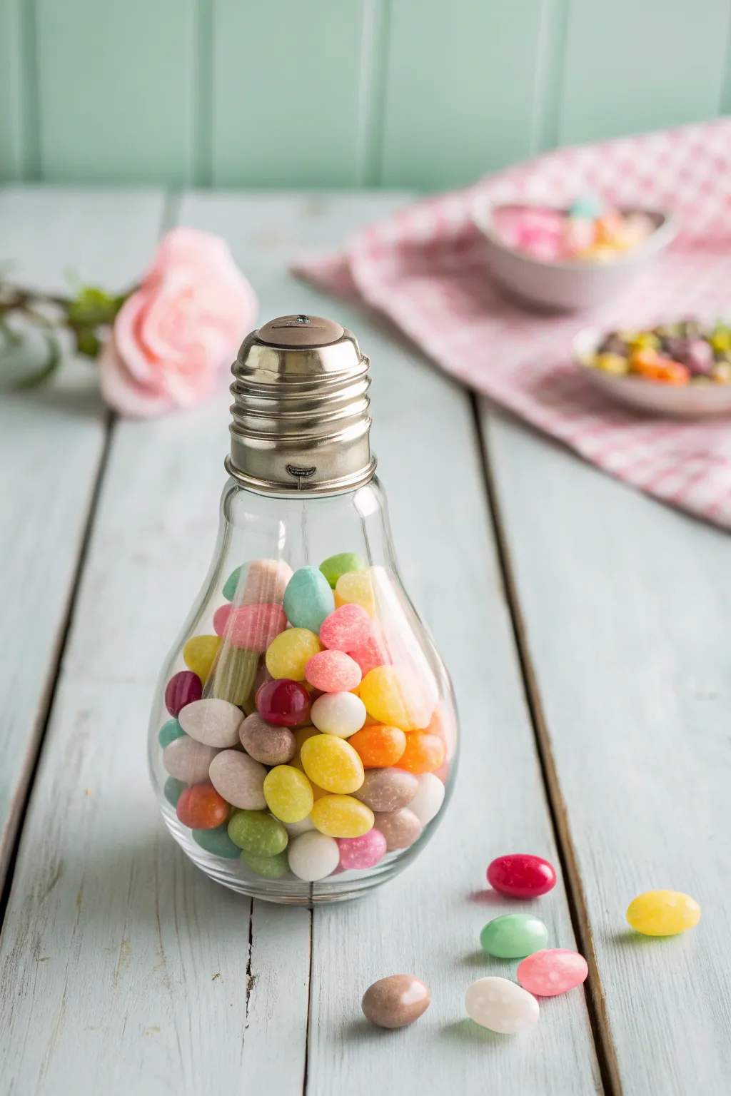 Brighten someone's day with a sweet surprise inside a candy-filled bulb!