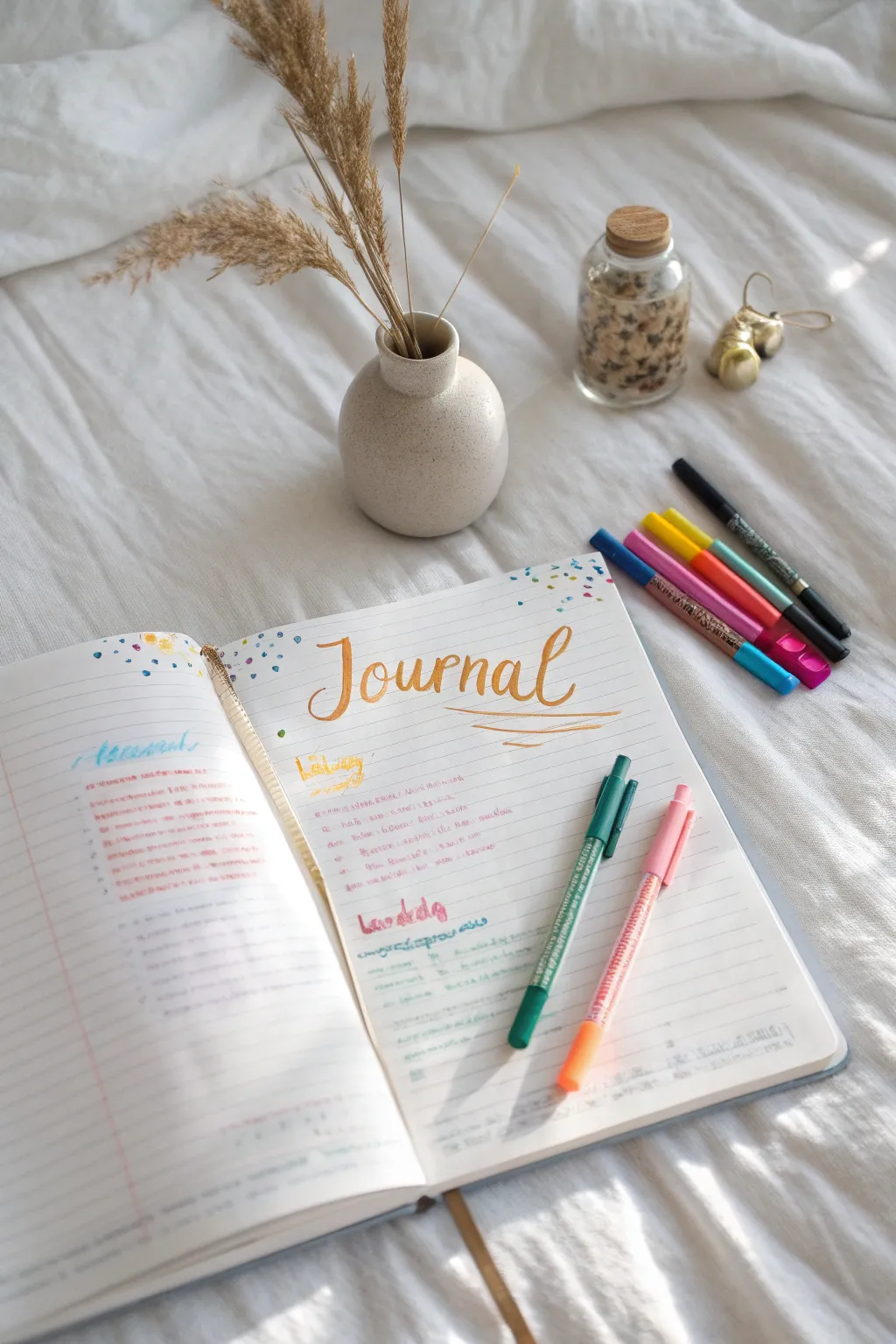 Bring your journal to life with a splash of color; every page becomes a canvas of creativity!