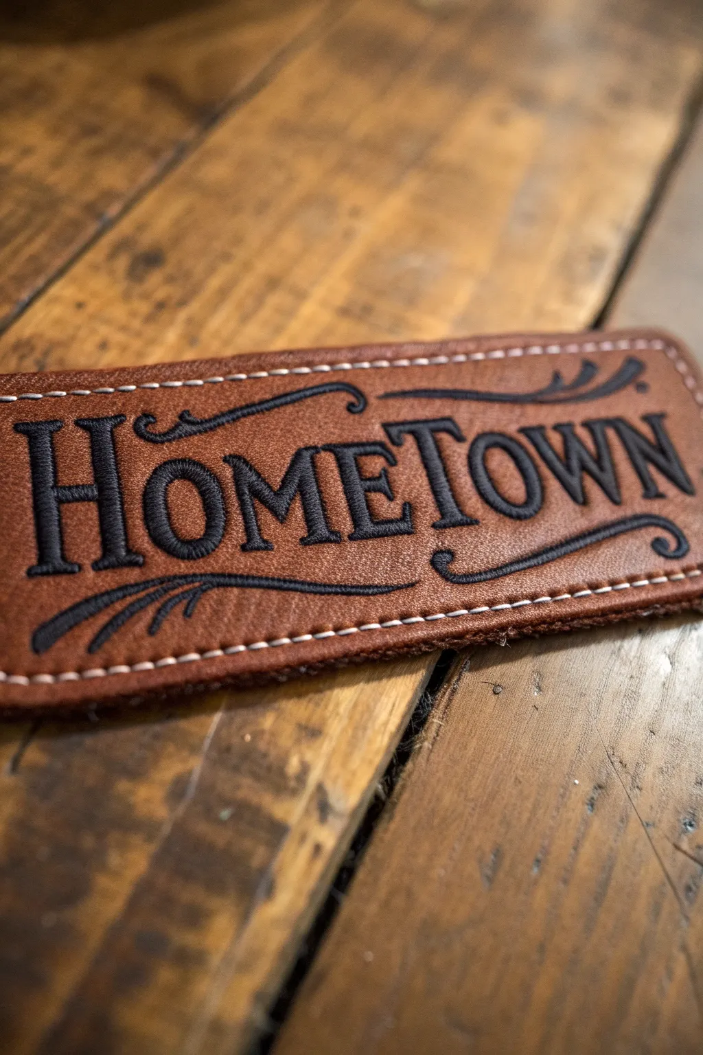Craft your story with personalized rocker patches.