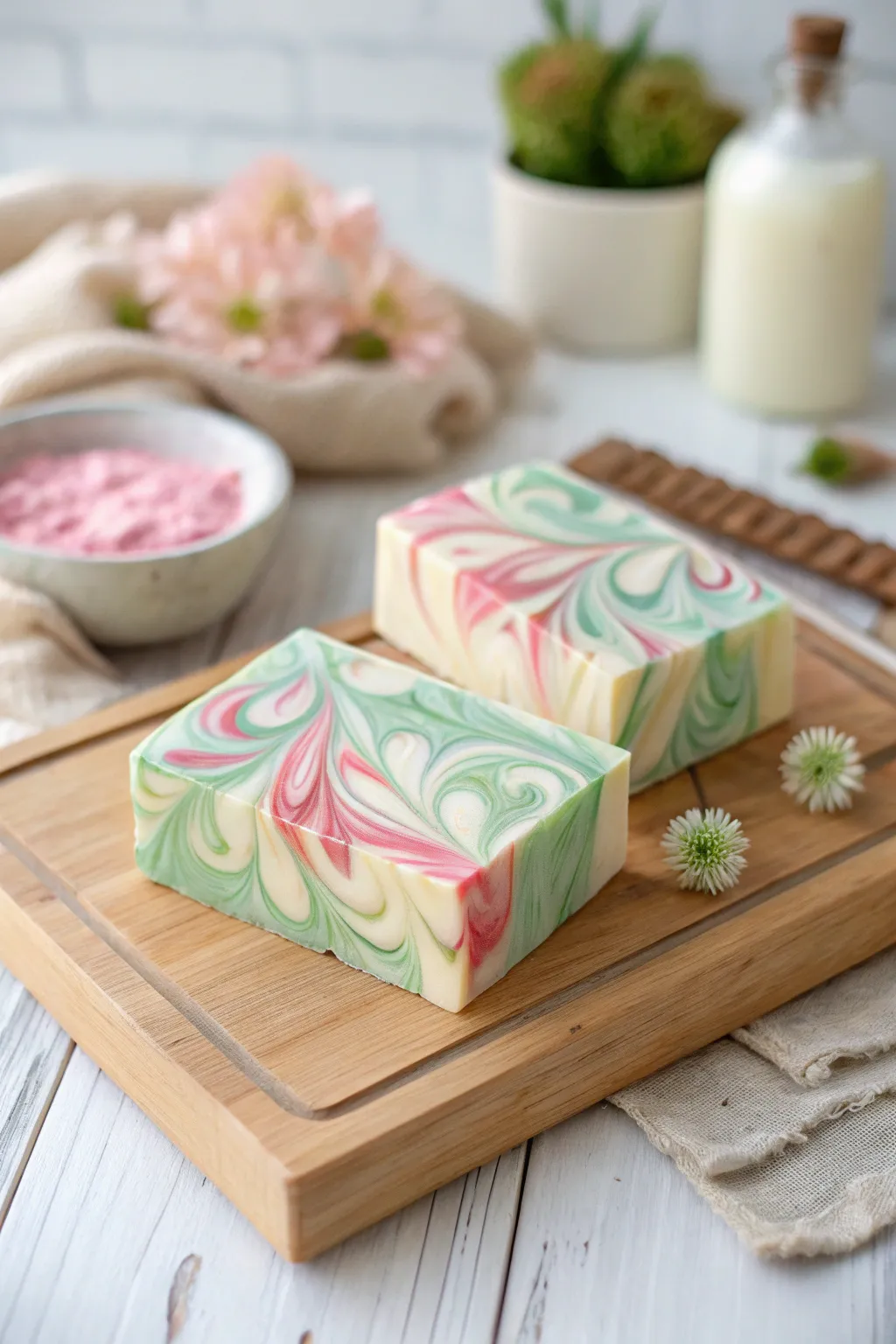 Elevate your self-care with the art of vibrant swirls in minimalist beauty.