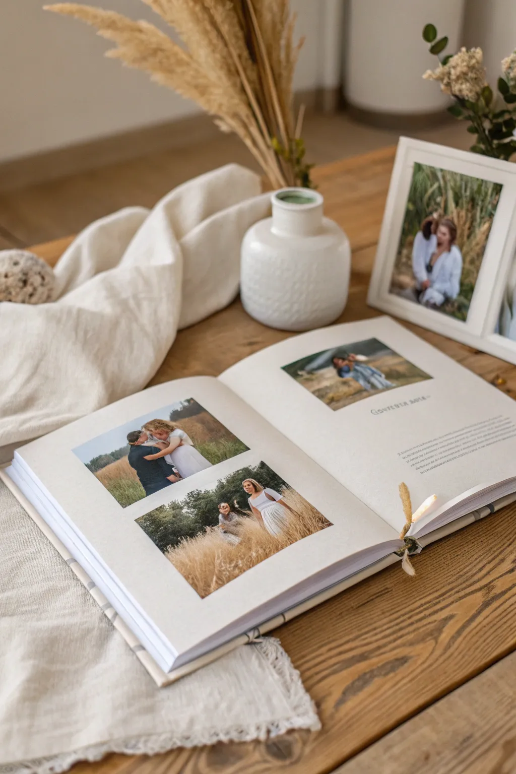 Capture the essence of cherished family moments with a beautifully crafted memory photo book.