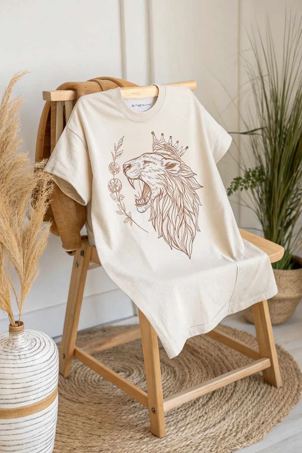 Unleash your spirit with our handcrafted mascot tee, where minimalism meets school pride.