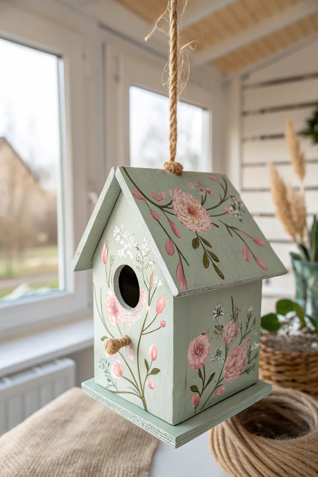 Transforming everyday milk cartons into charming birdhouses—where simplicity meets creativity.