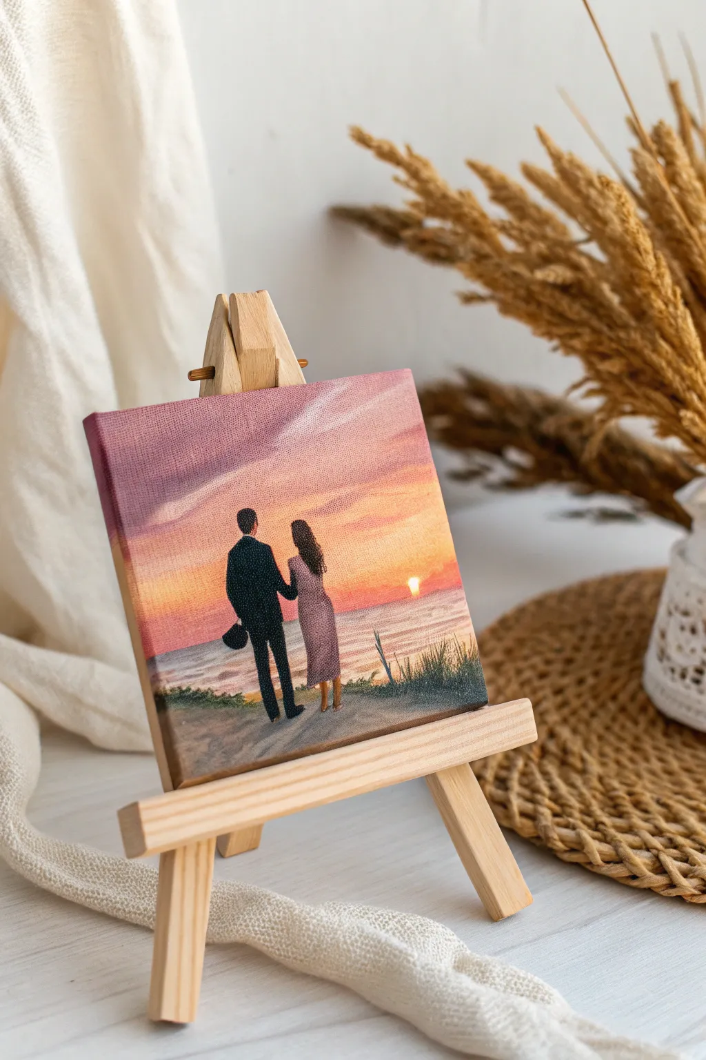 Capture your love in the hues of a sunset—simple, elegant, and timeless. 🌅