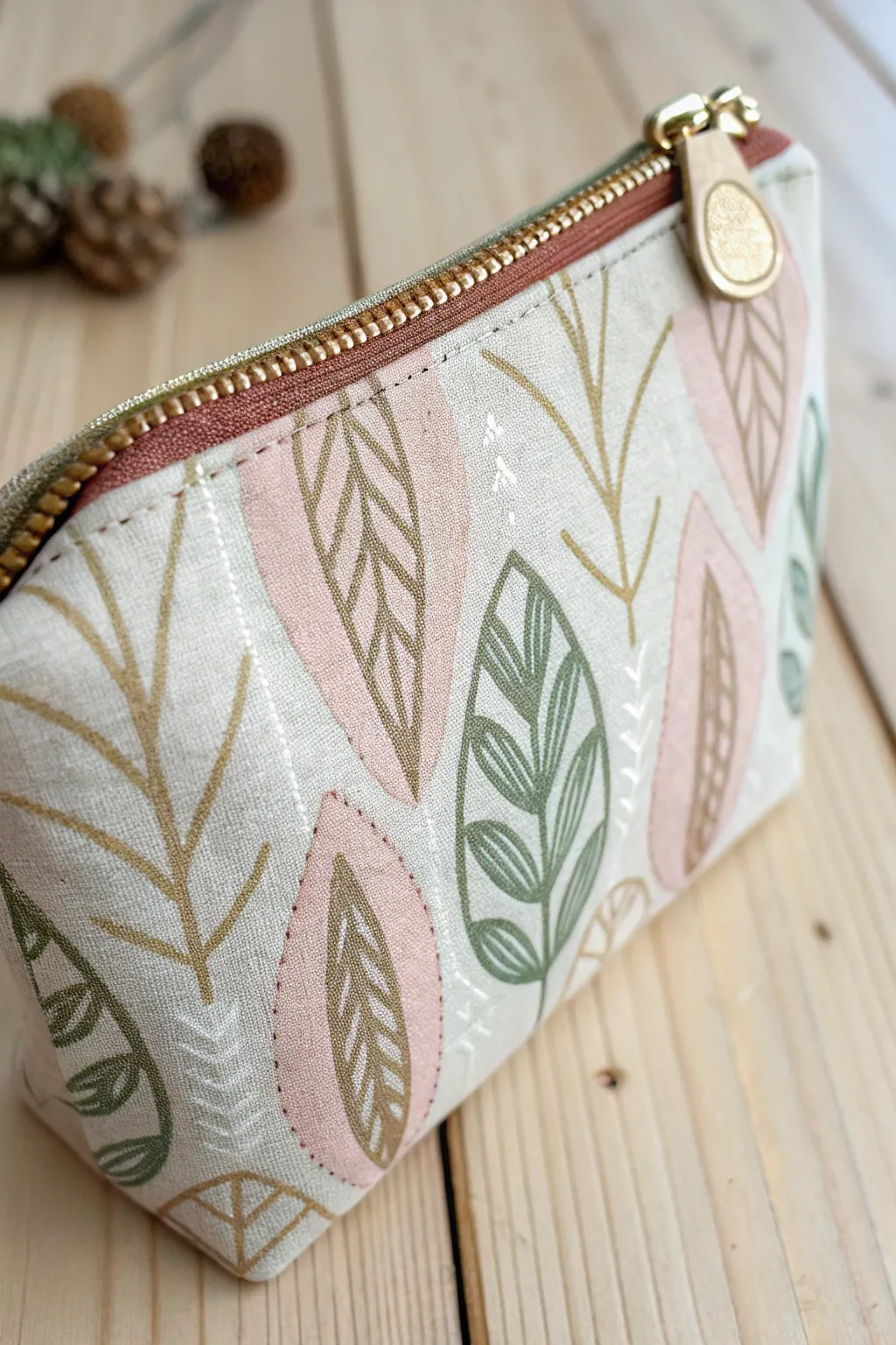 Elevate your organization game with this charming zipper pouch, where minimalist elegance meets boho chic!
