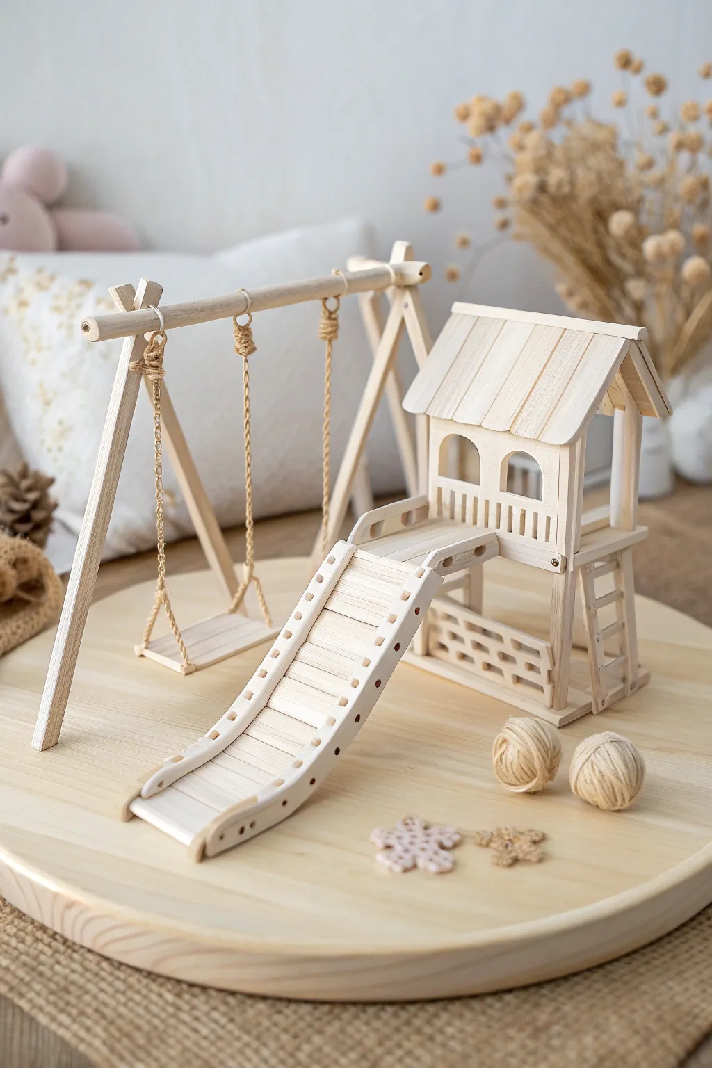 Transform your space with a touch of playful elegance - meet the miniature playground of your dreams!