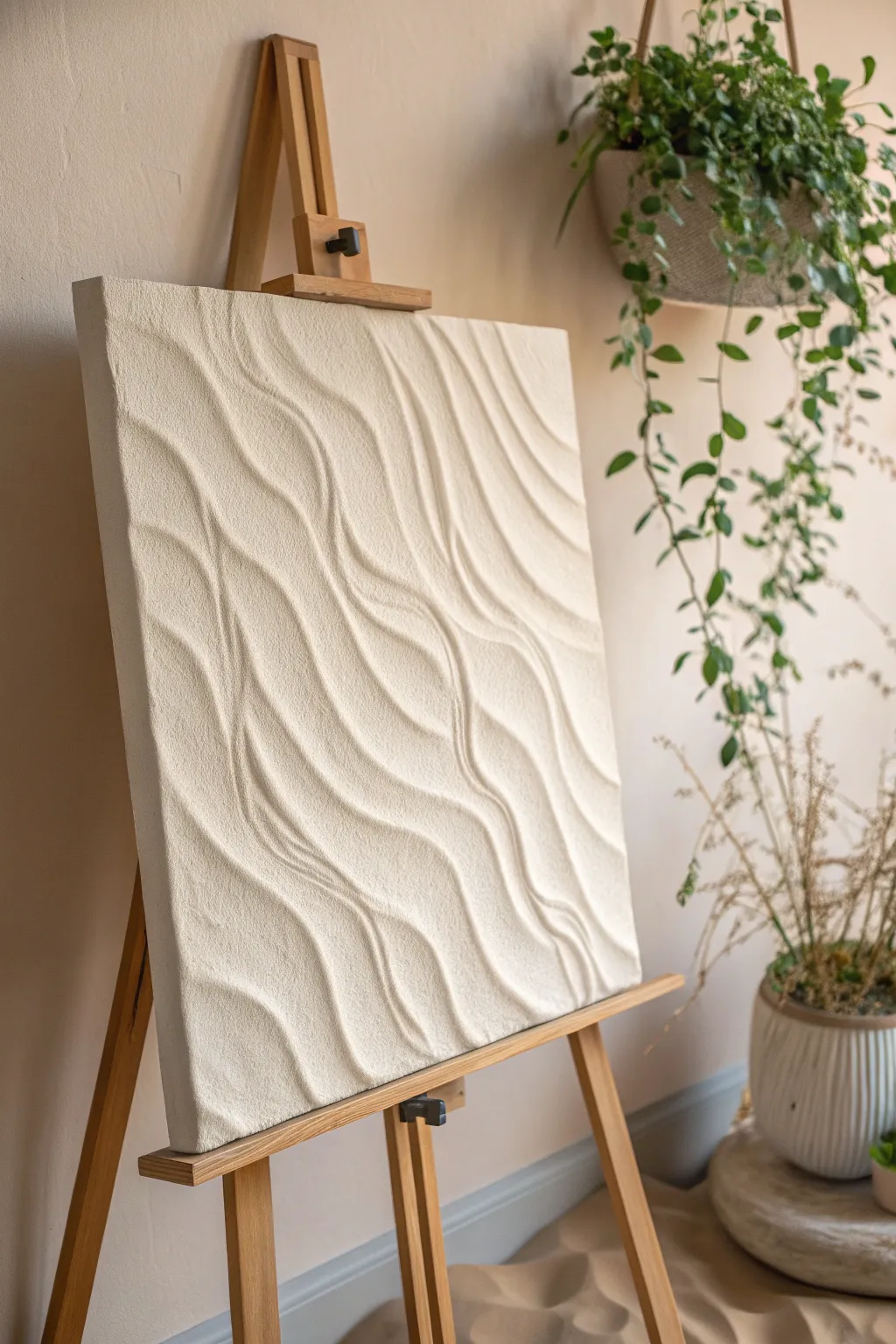 Elevate your space with minimalist textured art that speaks volumes through simplicity and craftsmanship.