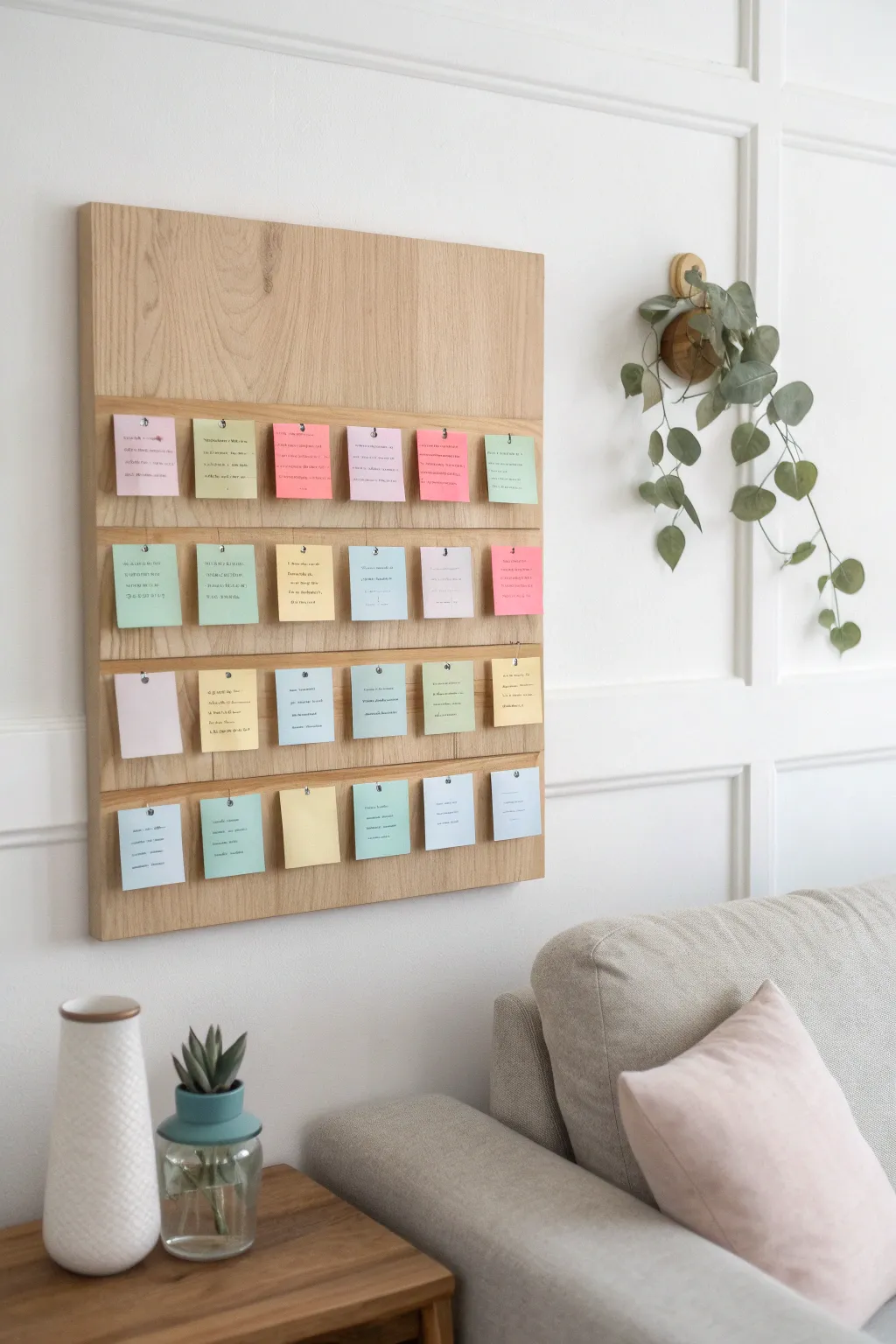 Elevate your mood with a Boost Board: a chic blend of simplicity and positivity.