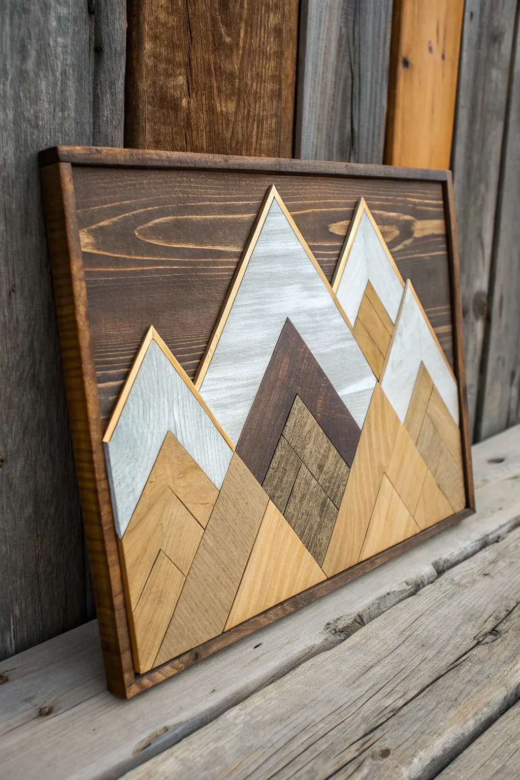 Elevate your space with sleek, handcrafted mountain art that blends nature with modern elegance.