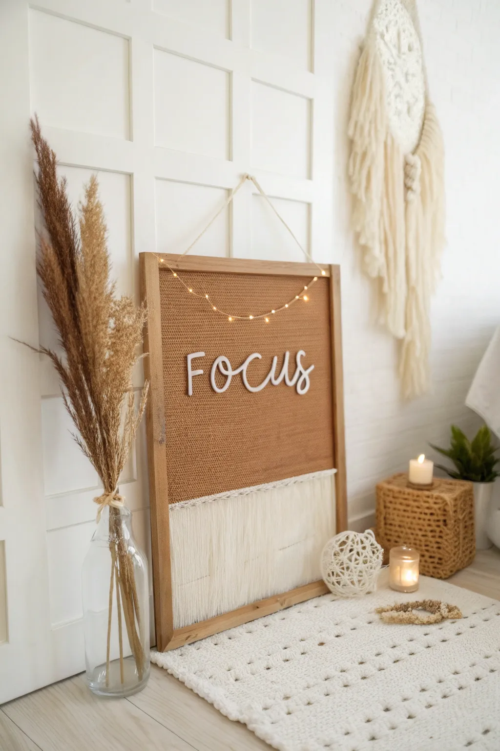 Embrace simplicity with a one-word resolution: 'Focus'. Let your intentions bloom naturally.