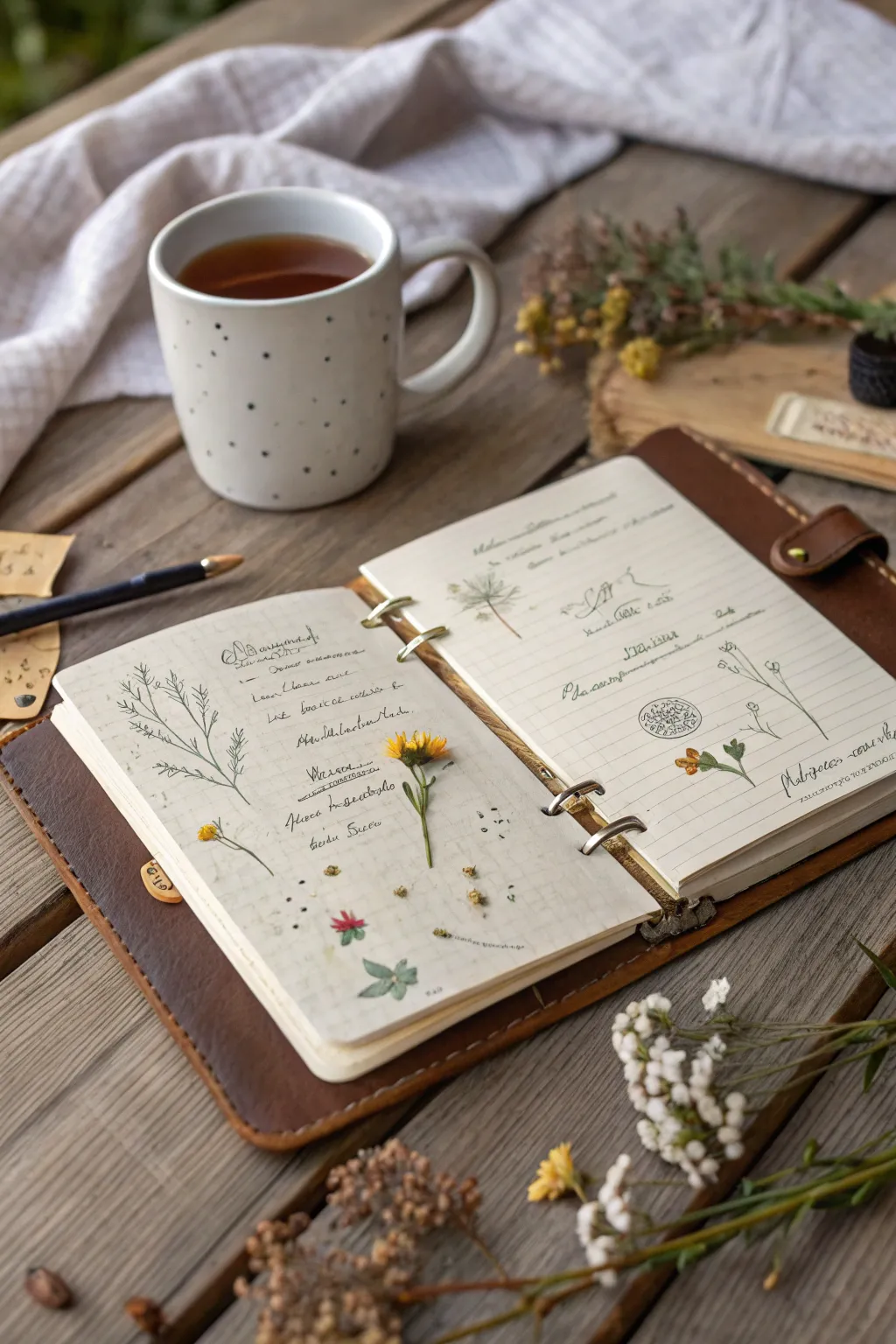 Unleash your creativity with a beautifully crafted journal. Capture inspirations and unwind in style. ✨📓