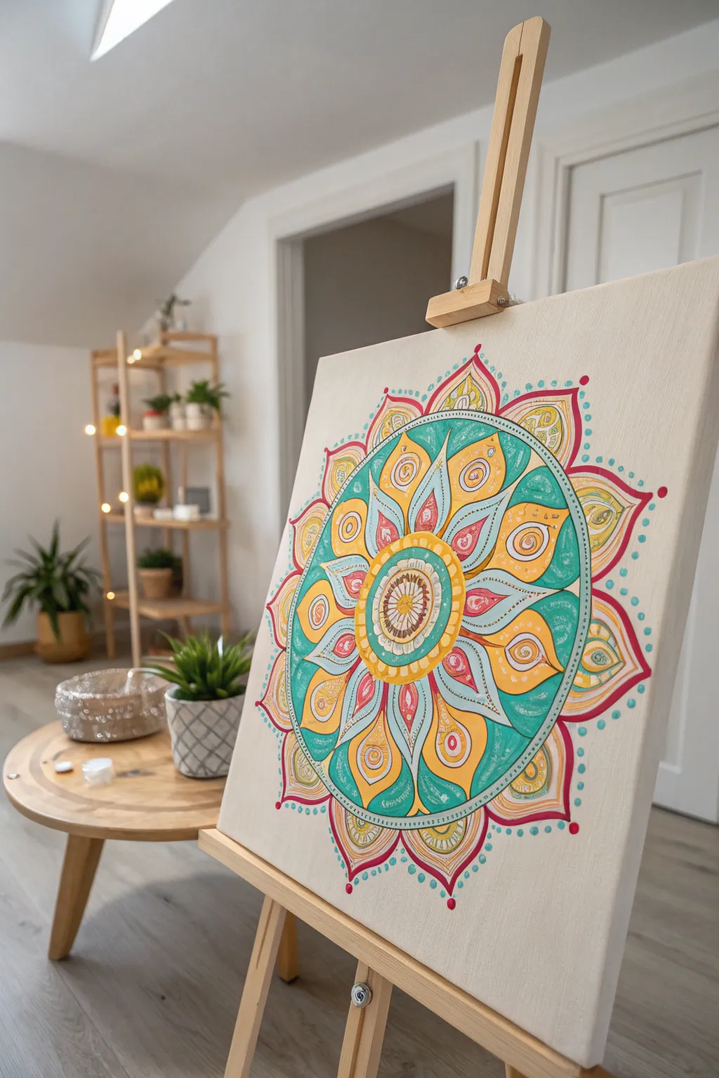 Unleash your creativity: Transform traditional mandalas into vibrant masterpieces with a touch of boho flair.
