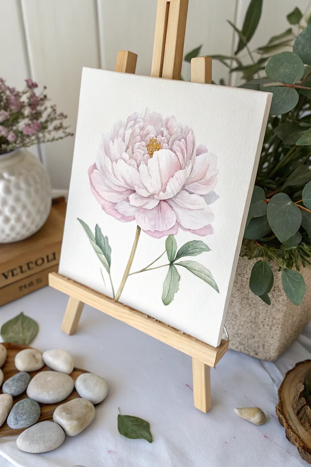 Embrace the art of gifting with a minimalist floral masterpiece that speaks volumes in simplicity.