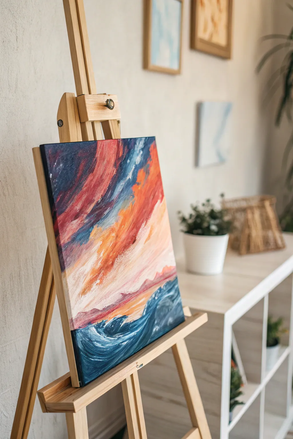 Embrace the beauty of spontaneity with bold abstract art that speaks to the soul.