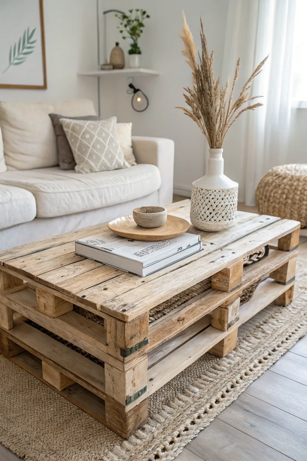 Elevate your living space with a handcrafted rustic coffee table—simplicity and style in one beautiful piece.