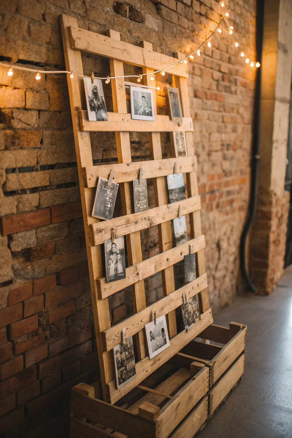Craft a timeless story with a rustic photo collage - where memories meet artistry.