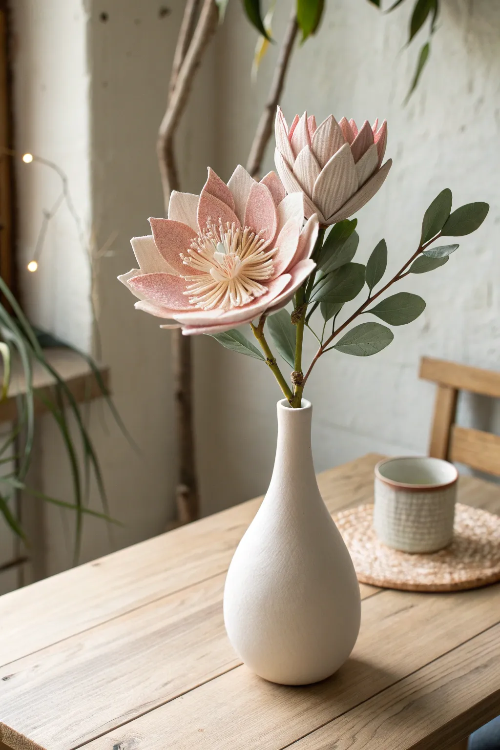 Everlasting beauty: a paper flower that never fades.