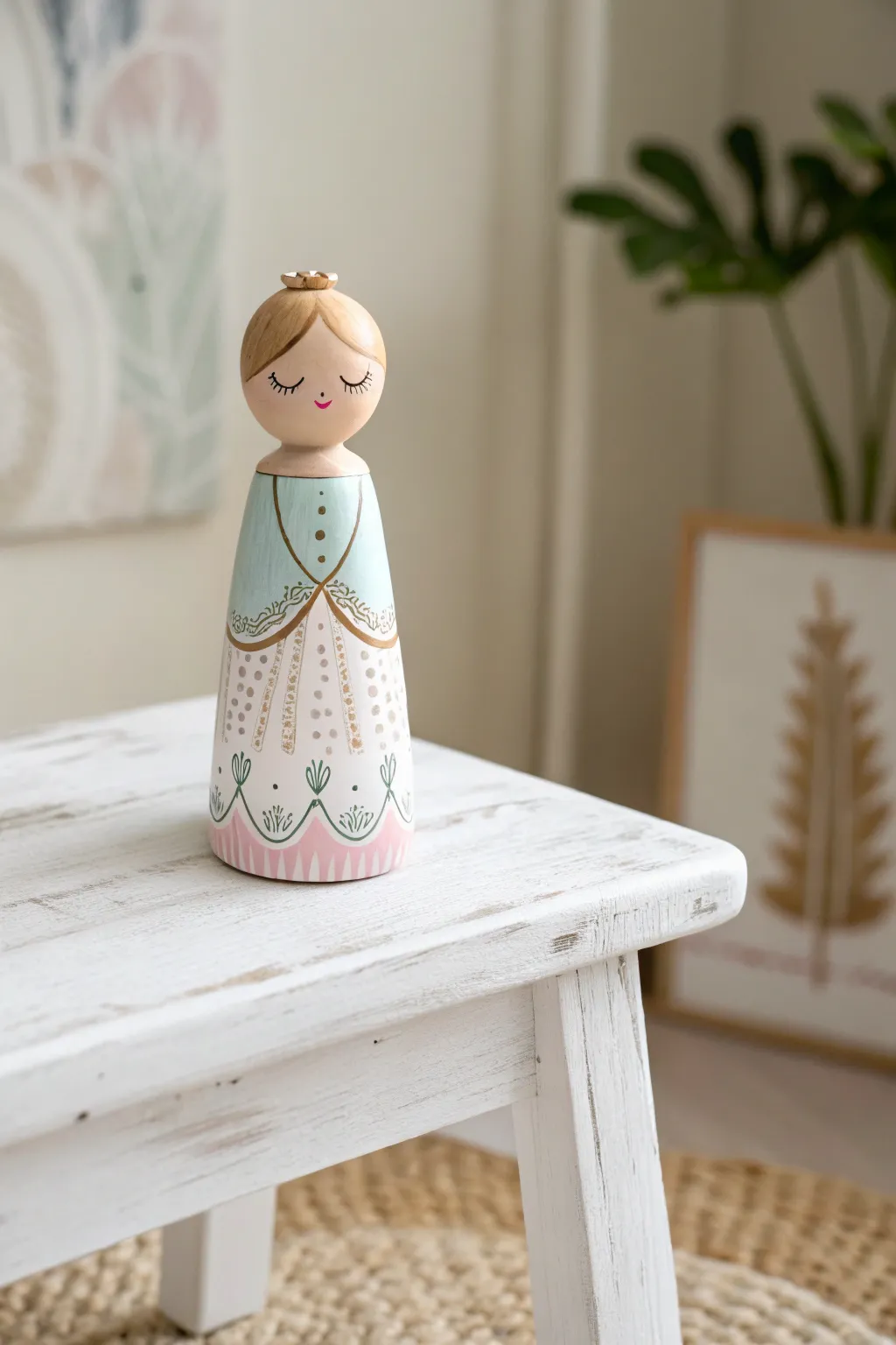 Transform your peg dolls into enchanting fairy tale companions, where simplicity meets magic.