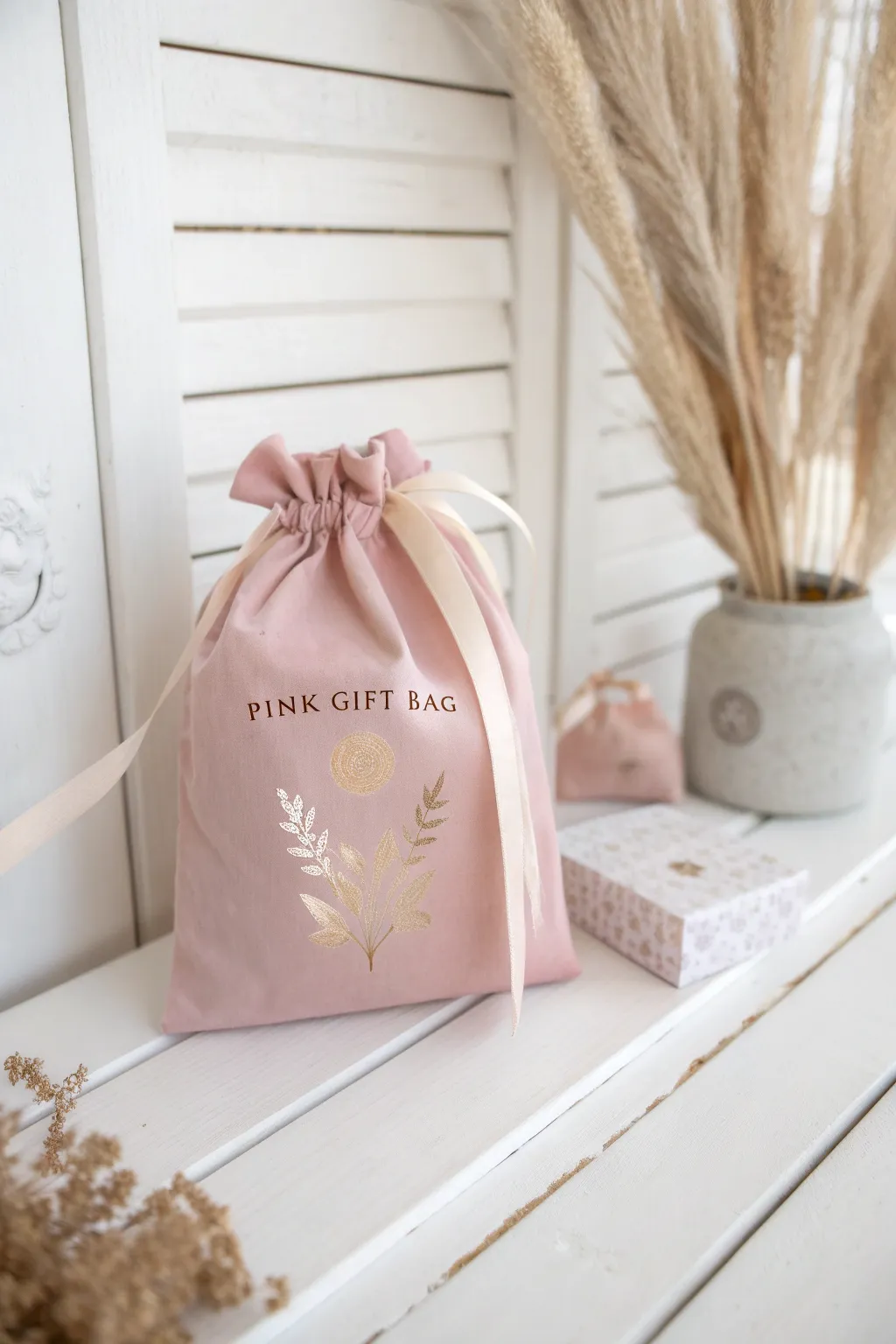 Make your gifts unforgettable with personalized pink bags that add a touch of elegance and a sprinkle of joy!