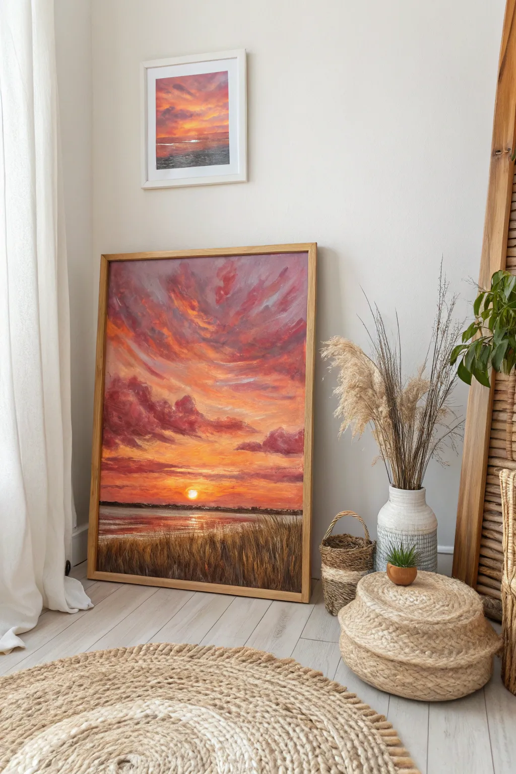 Capture the magic of dreamy sunsets with minimalist elegance and a boho touch.